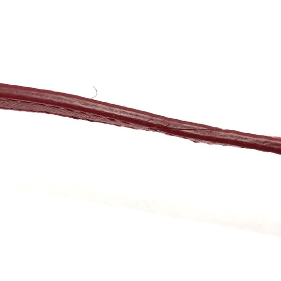 PRADA triangle logo triangle logo plate Crossbody Pochette Shoulder Bag Red - Picture 14 of 14